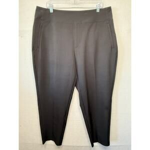 Athleta Black Endless Ankle Pants,Black, Size 16